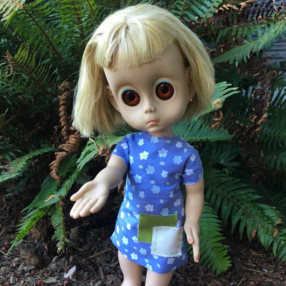 Rare Vintage 1965 Hasbro Little Miss No Name Doll Gem